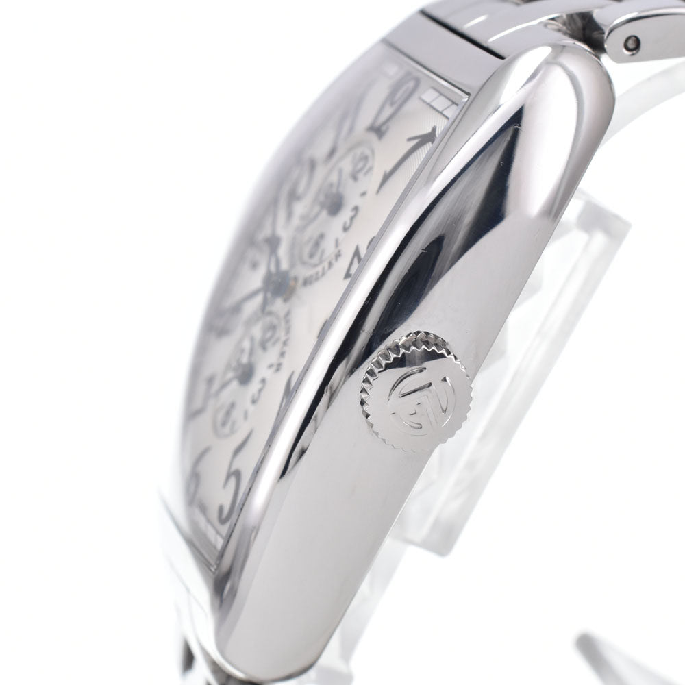 FRANCK MULLER Master bunker 6850MB 3 time zone date Silver Dial Automatic Men's
 Watch K#148063