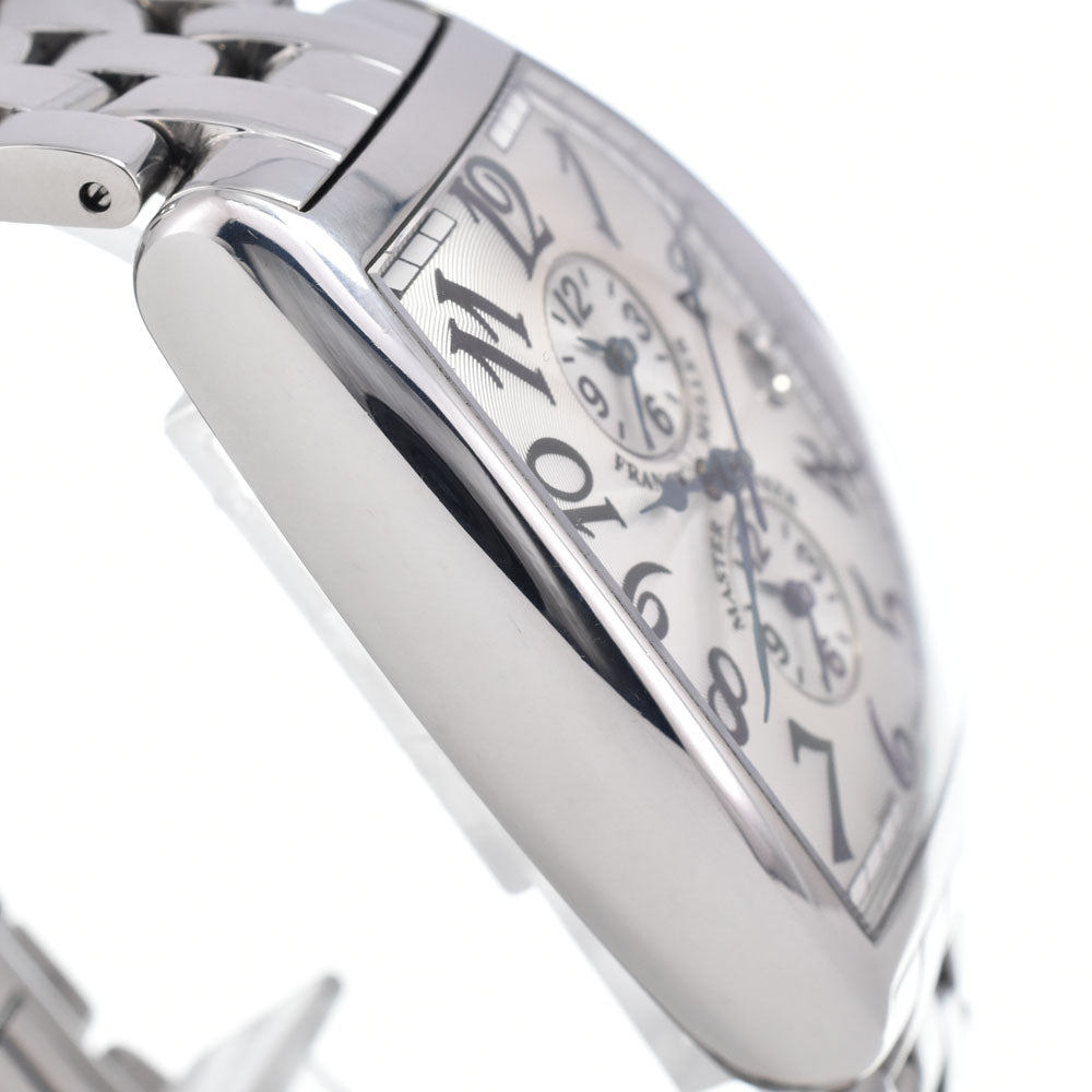 FRANCK MULLER Master bunker 6850MB 3 time zone date Silver Dial Automatic Men's
 Watch K#148063