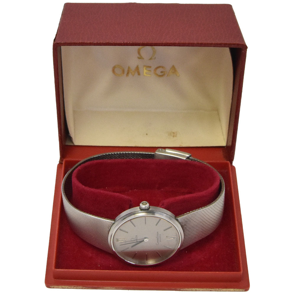 OMEGA Constellation Stainless Steel Silver Dial Quartz Men's
 Watch K#148066
