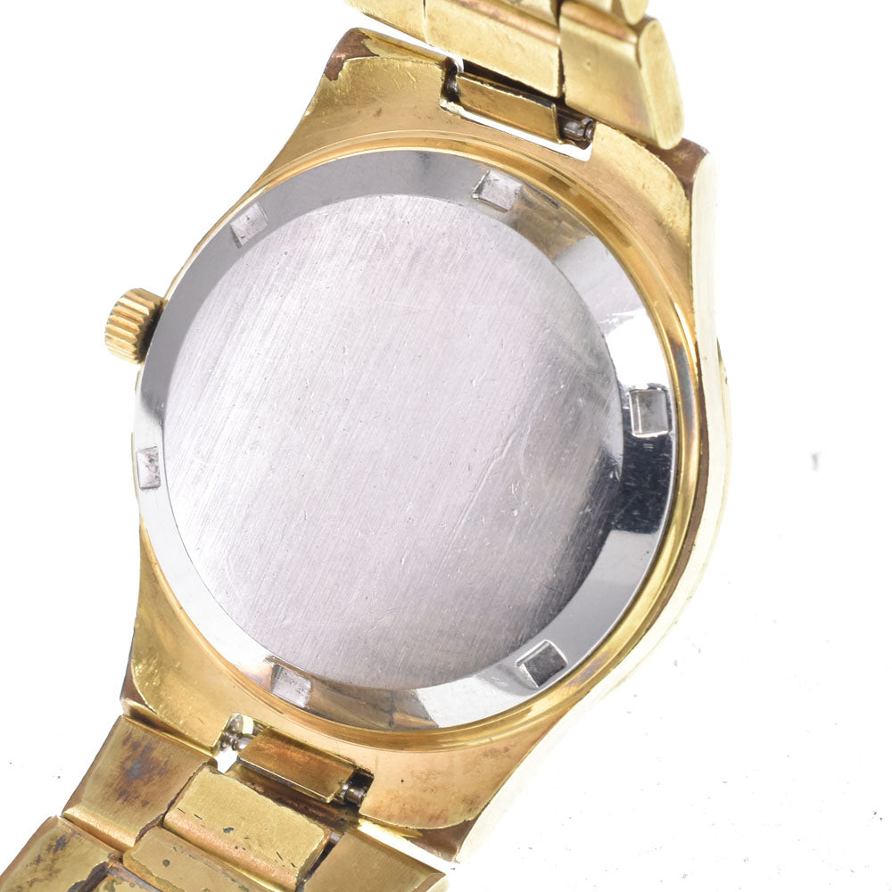 OMEGA Geneva Date 166.0173 vintage Cal.1012 gold Dial Automatic Men's
 Watch R#148068