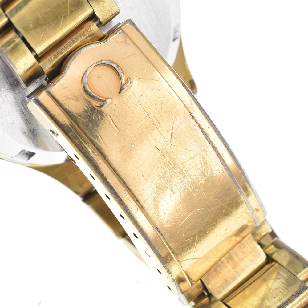 OMEGA Geneva Date 166.0173 vintage Cal.1012 gold Dial Automatic Men's
 Watch R#148068