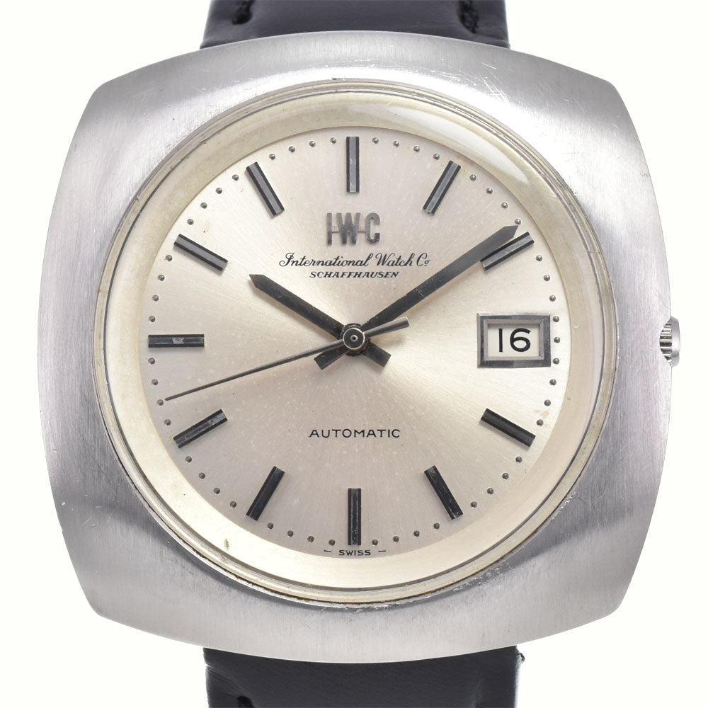 IWC SCHAFFHAUSEN Old Inter Ref.R852A vintage Cal.8541B Date Silver Dial Automatic Men's
 Watch L#148070