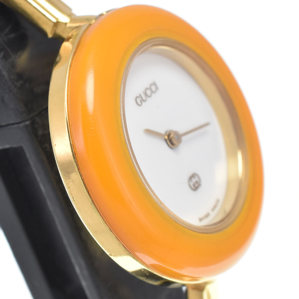 GUCCI Change bezel 46338 white Dial Quartz Ladies
 Watch I#148071