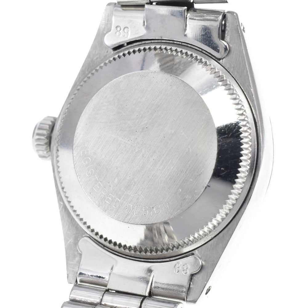 ROLEX Oyster perpetual date 6917 vintage Cal.2030 Silver Dial Automatic Ladies
 Watch J#148075