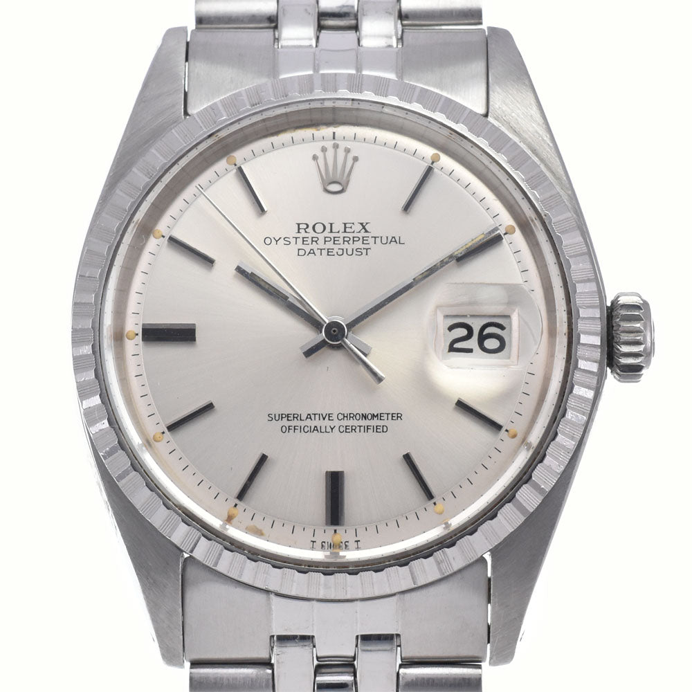 ROLEX Oyster Perpetual DATEJUST 1603 vintage Cal.1570 Silver Dial Automatic Men's
 Watch L#148082