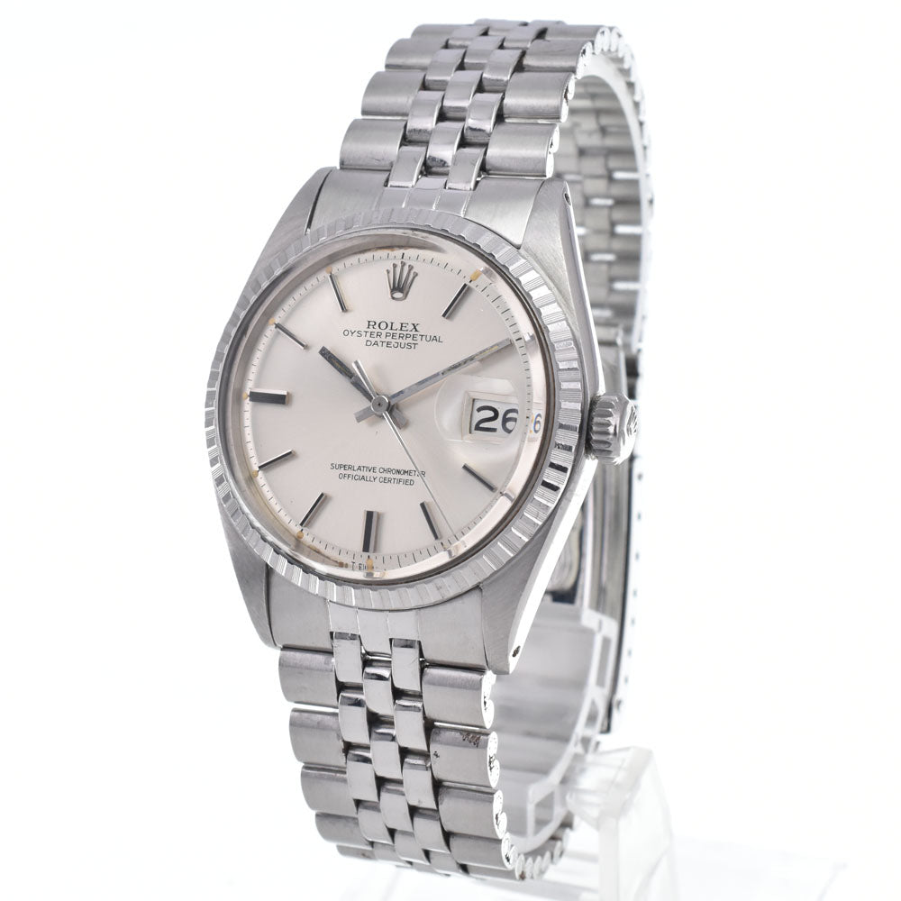 ROLEX Oyster Perpetual DATEJUST 1603 vintage Cal.1570 Silver Dial Automatic Men's
 Watch L#148082