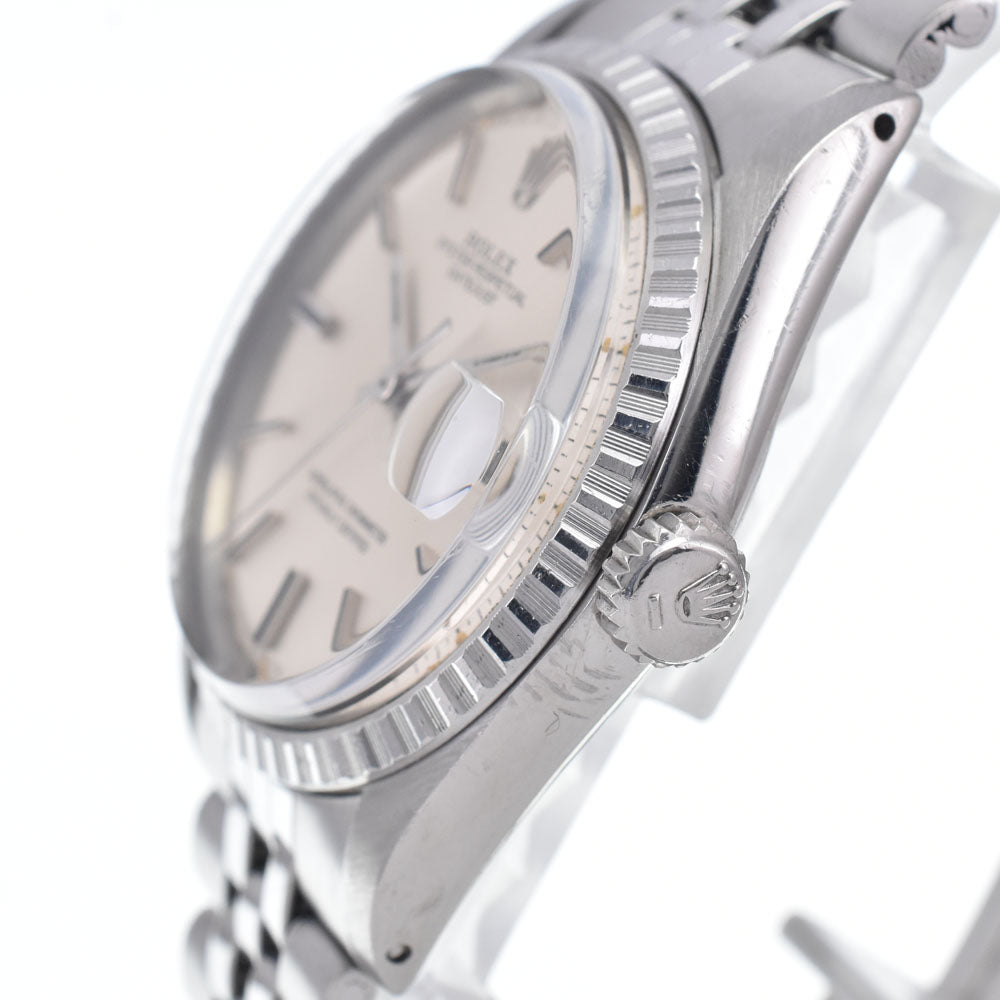 ROLEX Oyster Perpetual DATEJUST 1603 vintage Cal.1570 Silver Dial Automatic Men's
 Watch L#148082