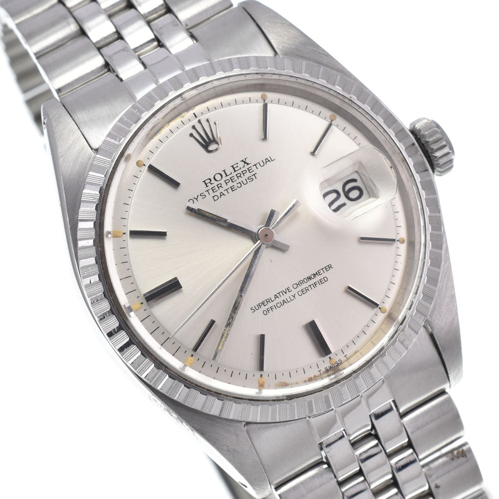 ROLEX Oyster Perpetual DATEJUST 1603 vintage Cal.1570 Silver Dial Automatic Men's
 Watch L#148082