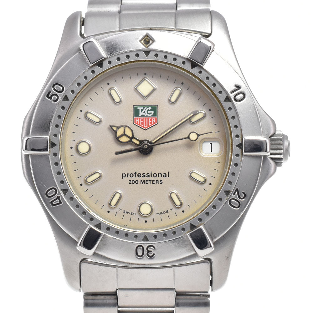 TAG HEUER Professional 200M WE1211-R Date gray Dial Quartz Boy's
 Watch K#148085