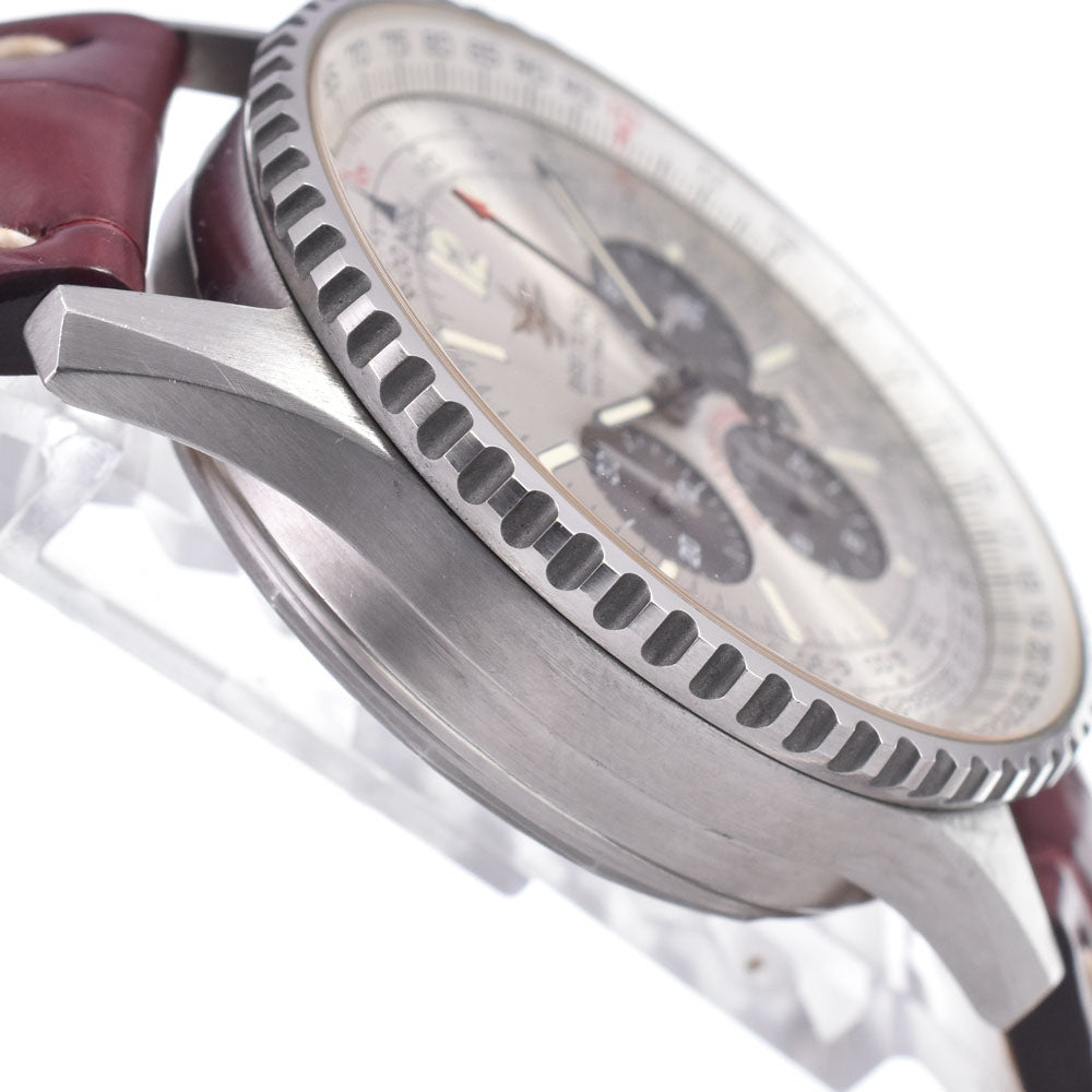 with paper BREITLING Navitimer 01 A41322 Chronograph Date Silver Dial Automatic Men's
 Watch J#148086
