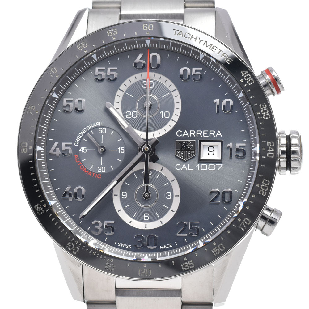 TAG HEUER Carrera Caliber 1887 CAR2A11 Chronograph gray Dial Automatic Men's
 Watch K#148087