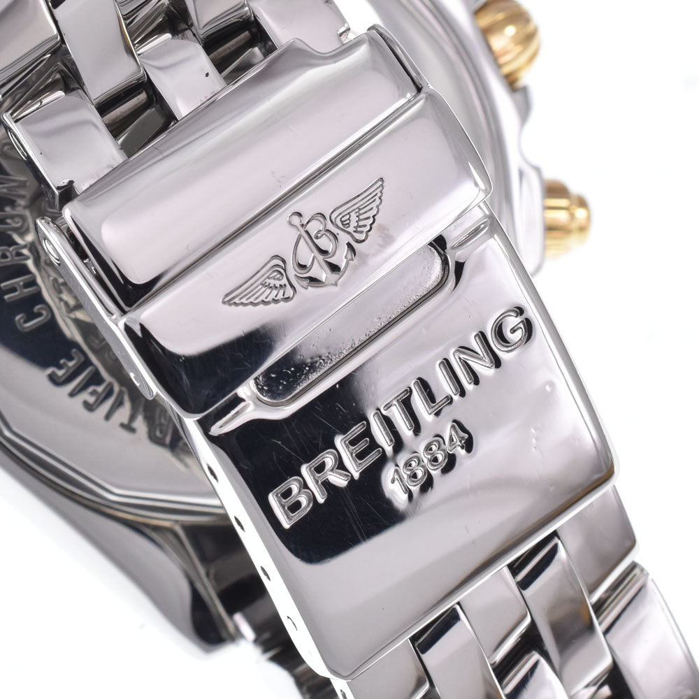 with paper BREITLING Chronomat Evolution B13356 Date Blue / gold Dial Automatic Men's
 Watch M#148088