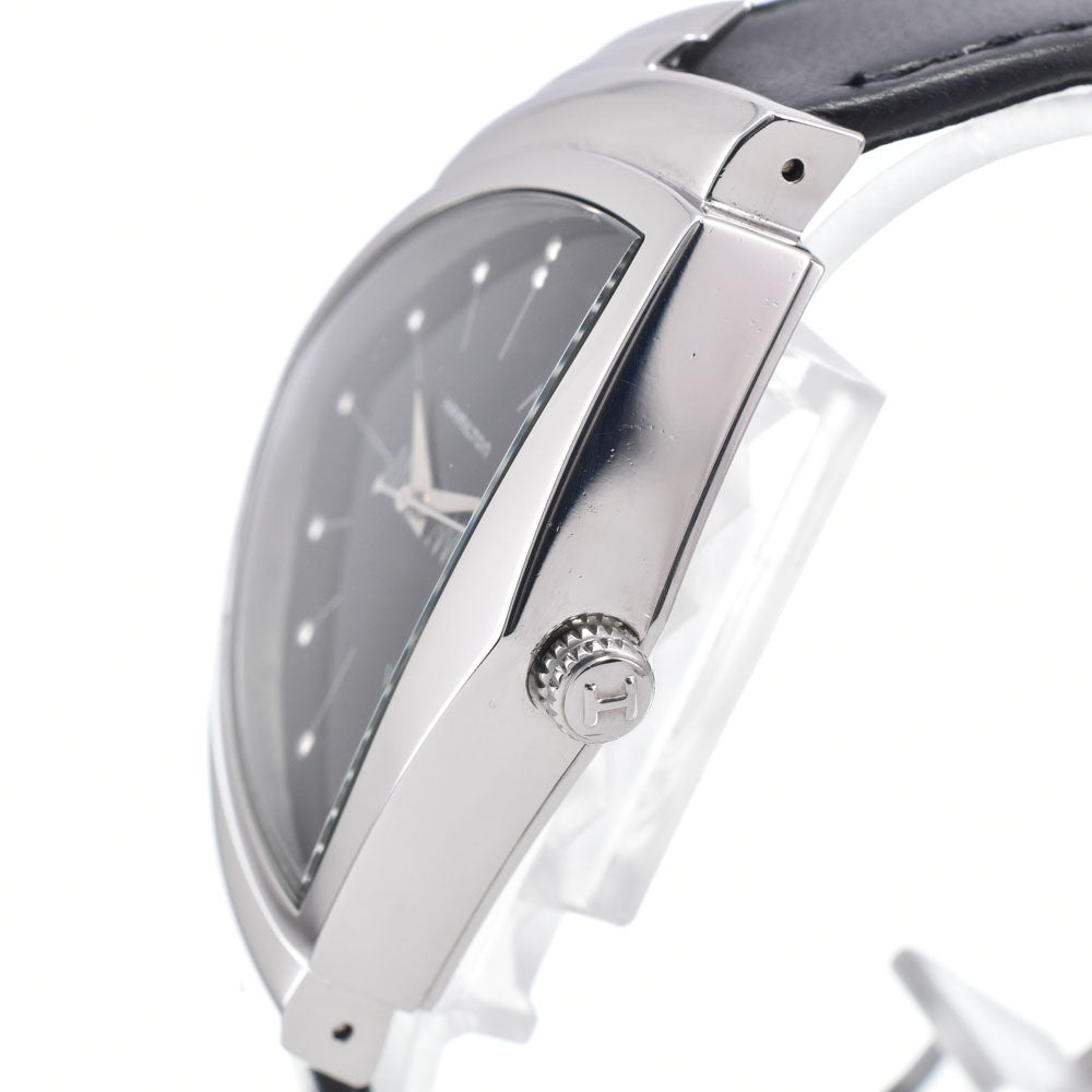 HAMILTON Ventura 6337 Stainless Steel black Dial Quartz Men's
 Watch K#148089