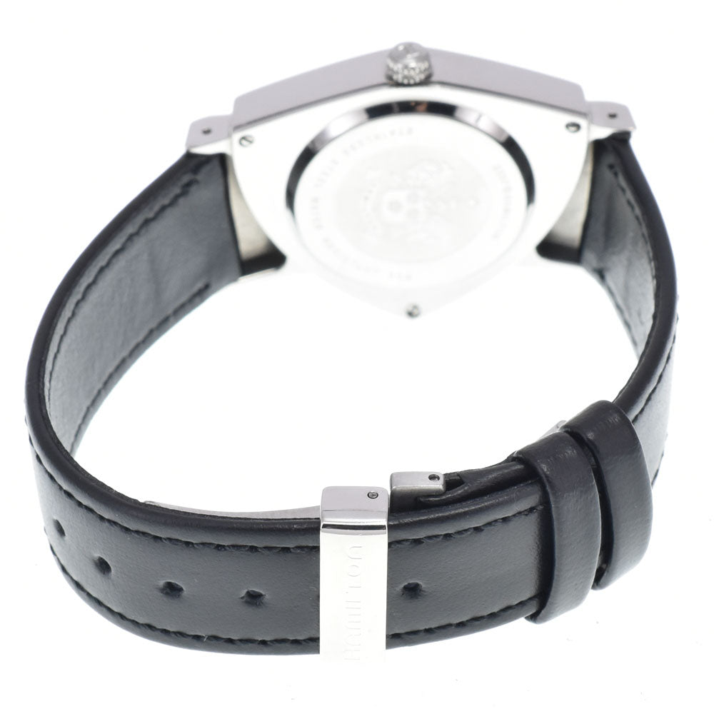 HAMILTON Ventura 6337 Stainless Steel black Dial Quartz Men's
 Watch K#148089
