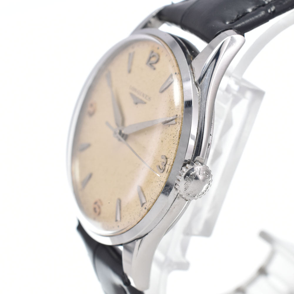 LONGINES round Silver Dial Hand Winding Men's
 Watch L#148090