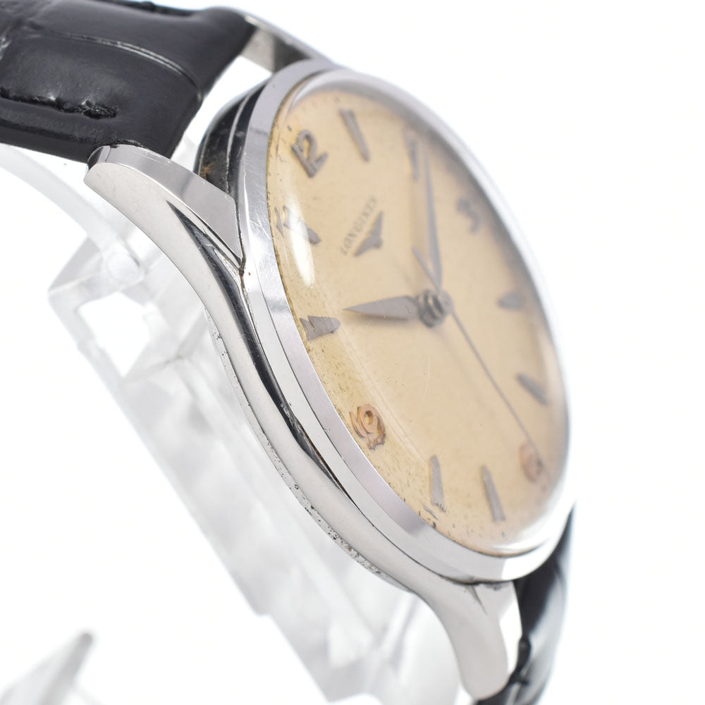 LONGINES round Silver Dial Hand Winding Men's
 Watch L#148090