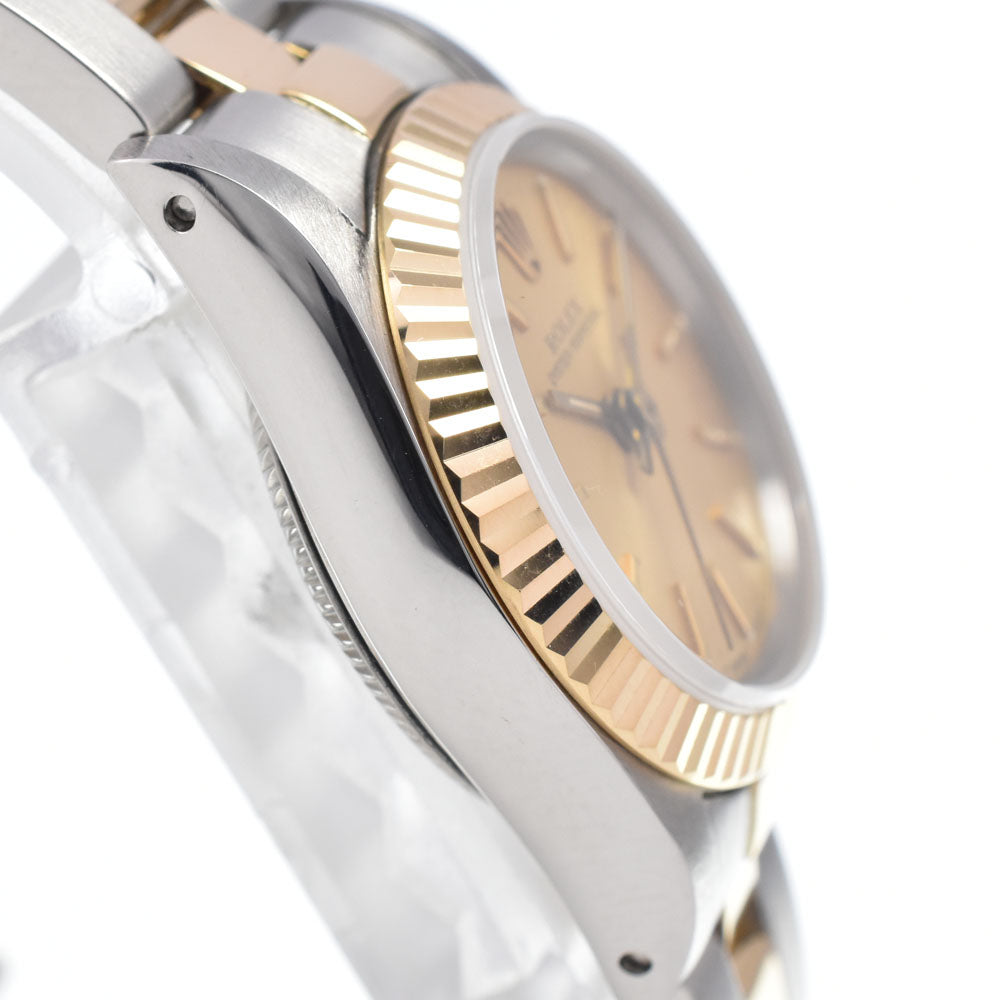 ROLEX Oyster perpetual 67193 Cal.2130 gold Dial Automatic Ladies
 Watch L#148091