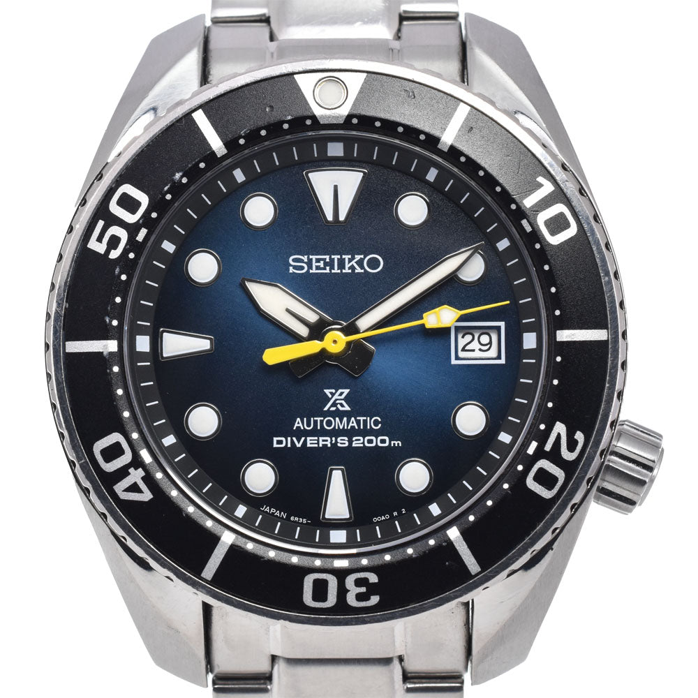 with paper SEIKO Prospex Diver Scuba SBDC099/6R35-00M0 Date Blue gradation Dial Automatic Men's
 Watch K#148092