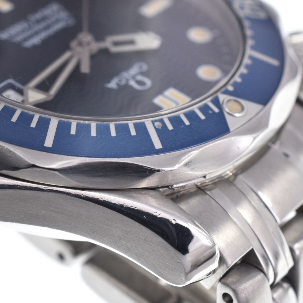 with paper OMEGA Seamaster Professional 300m 2561.80 Date blue Dial Quartz Boy's
 Watch K#148093