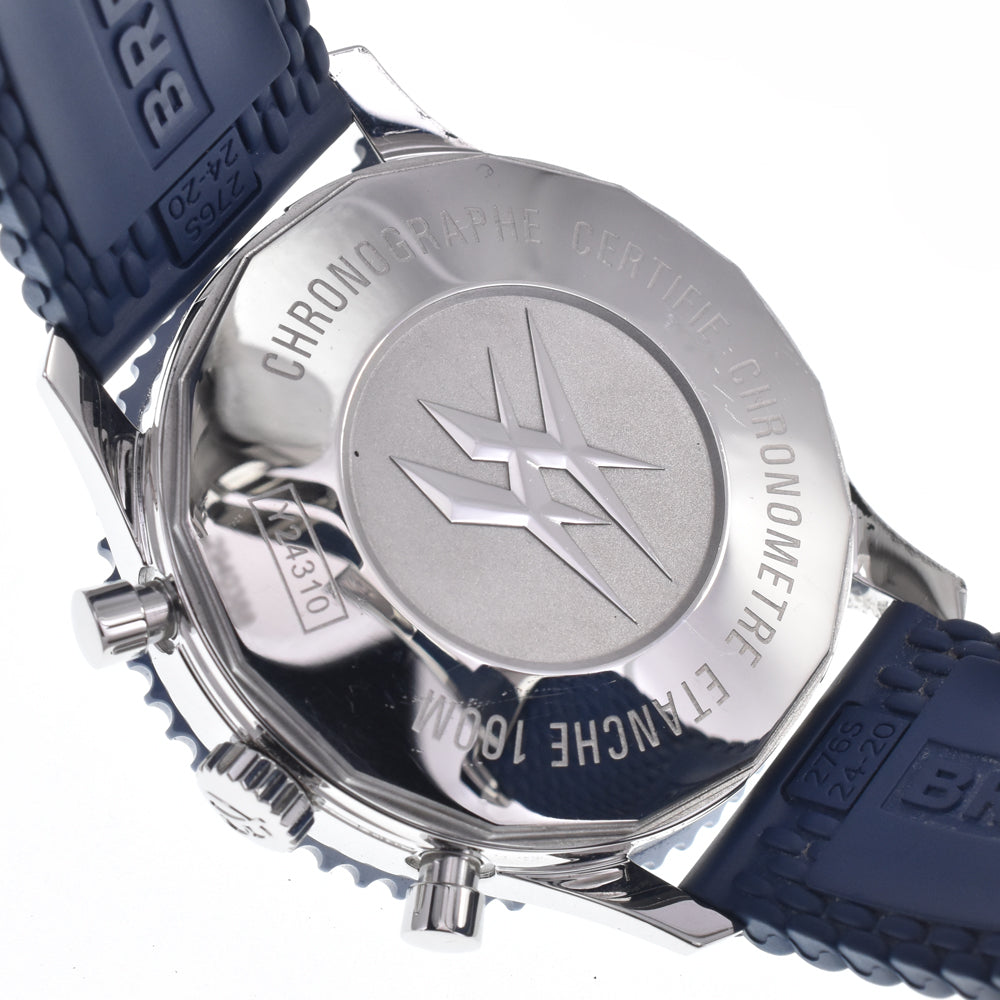 with paper BREITLING Chrono liner Y24310 Chronograph blue Dial Automatic Men's
 Watch J#148094