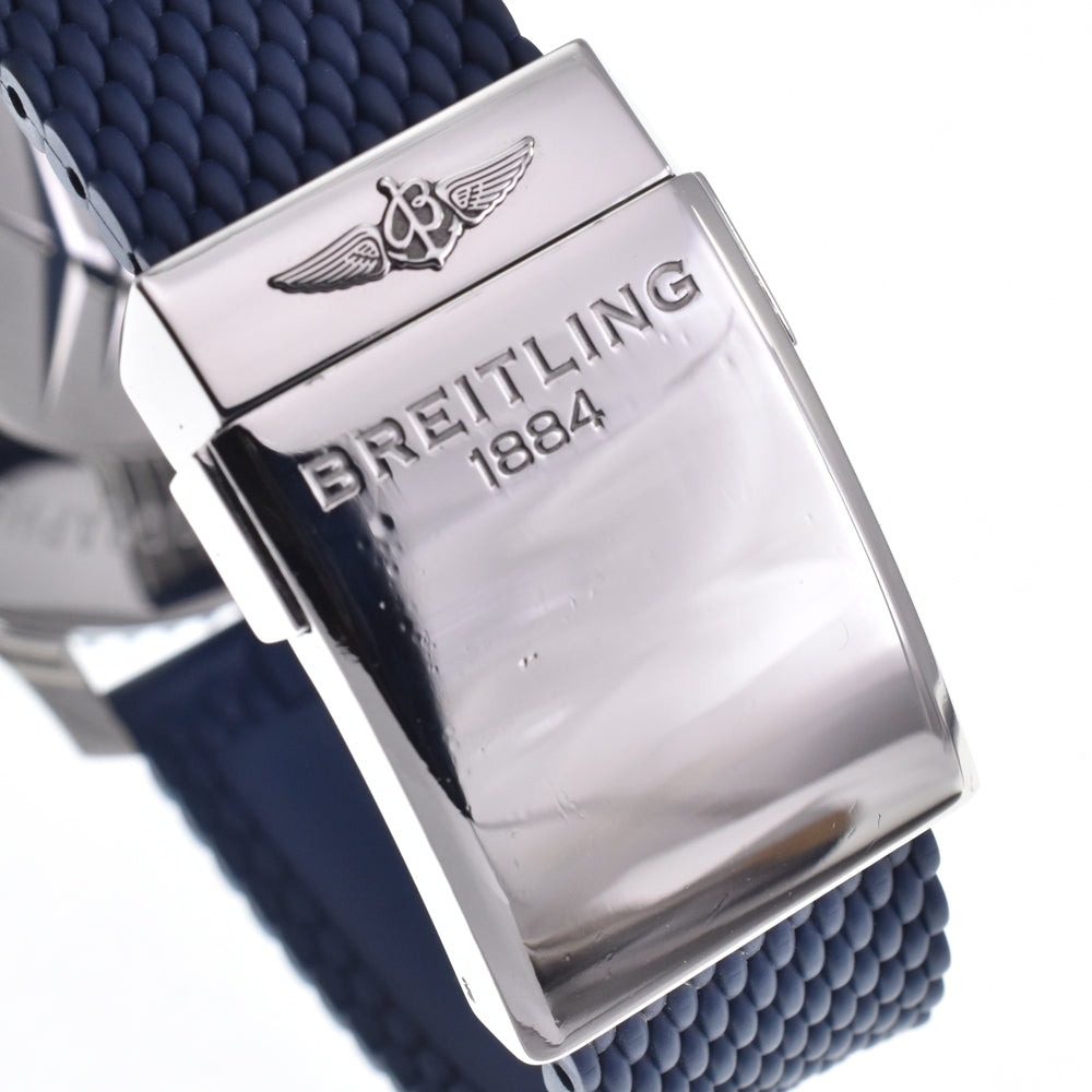 with paper BREITLING Chrono liner Y24310 Chronograph blue Dial Automatic Men's
 Watch J#148094
