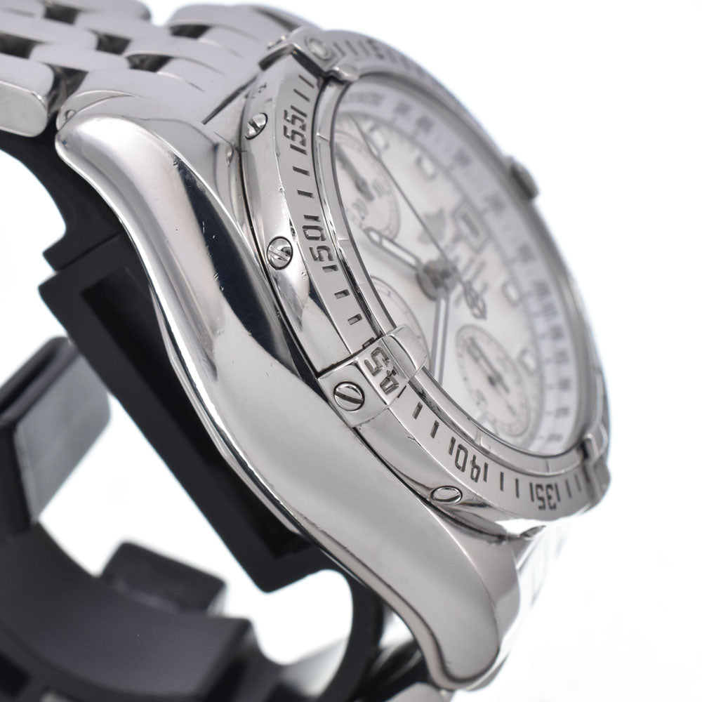 BREITLING Chrono cockpit A13357 Chronograph White shell Dial Automatic Men's
 Watch L#148095