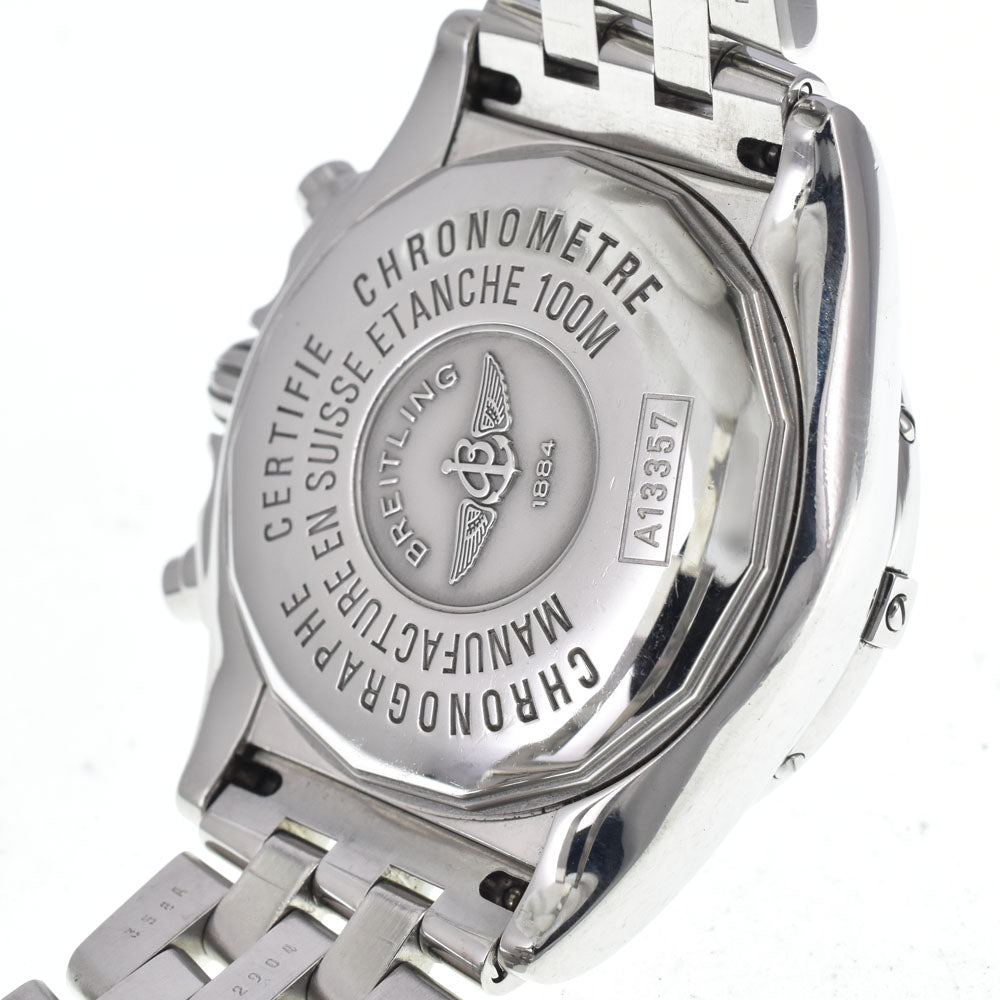 BREITLING Chrono cockpit A13357 Chronograph White shell Dial Automatic Men's
 Watch L#148095