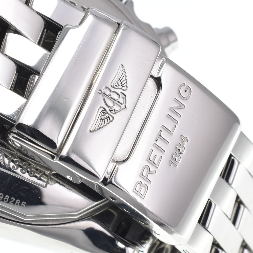 BREITLING Chrono cockpit A13357 Chronograph White shell Dial Automatic Men's
 Watch L#148095