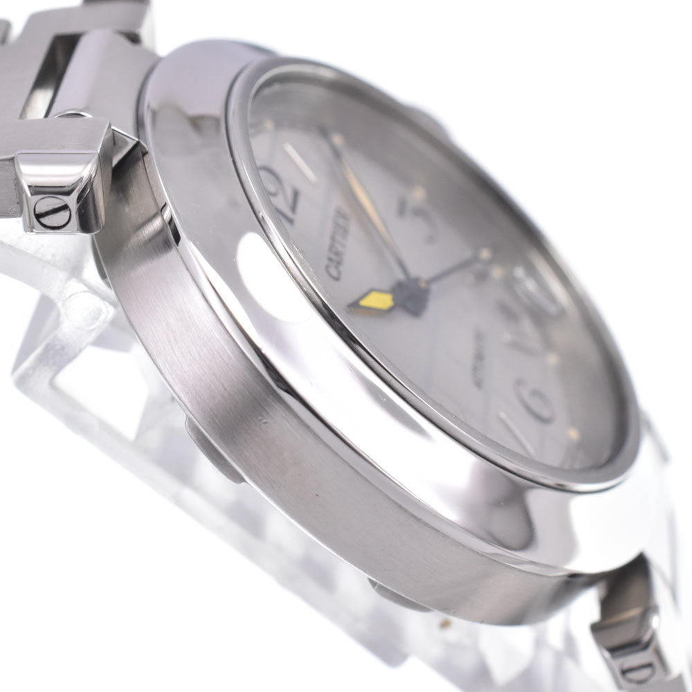 CARTIER Pasha C W31023M7 Date Silver Dial Automatic Unisex
 Watch J#148097