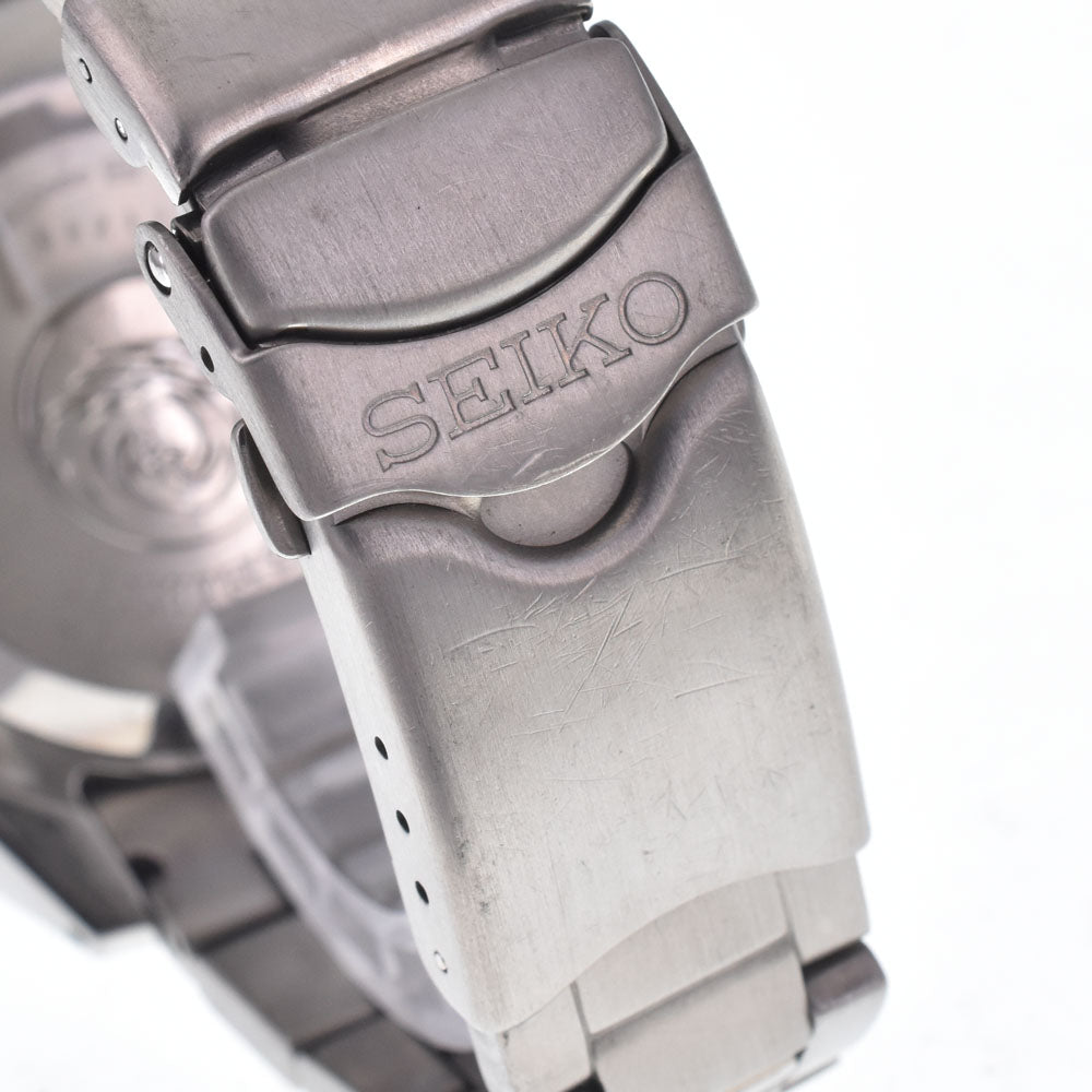 SEIKO Diver Scuba Black Samurai SBDA001/7S25-00D0 black Dial Automatic Men's
 Watch L#148098