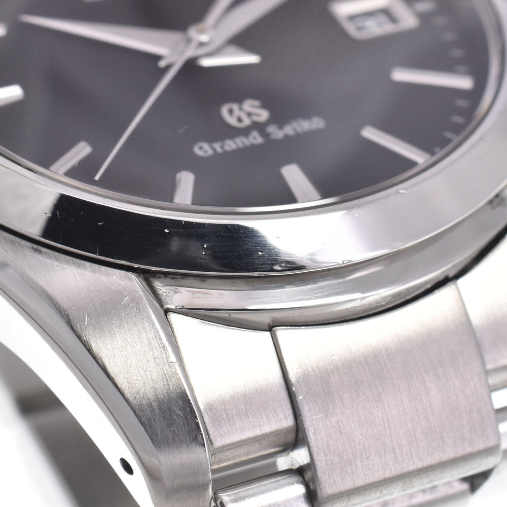 SEIKO Grand Seiko 9F62-0AB0 Date black Dial Quartz Men's
 Watch P#148101