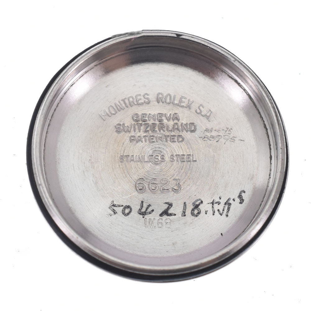 ROLEX Oyster perpetual 6623 vintage Cal.1161 Silver Dial Automatic Ladies
 Watch C#148106