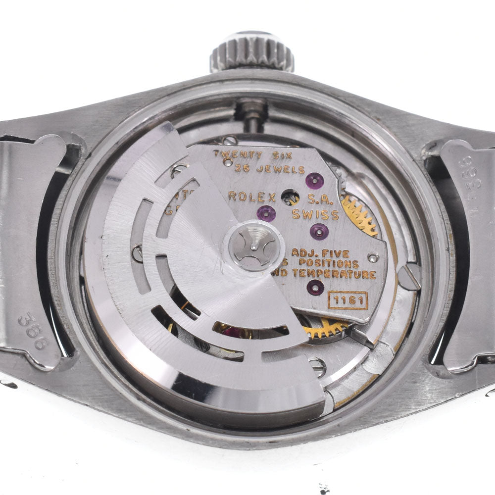 ROLEX Oyster perpetual 6623 vintage Cal.1161 Silver Dial Automatic Ladies
 Watch C#148106