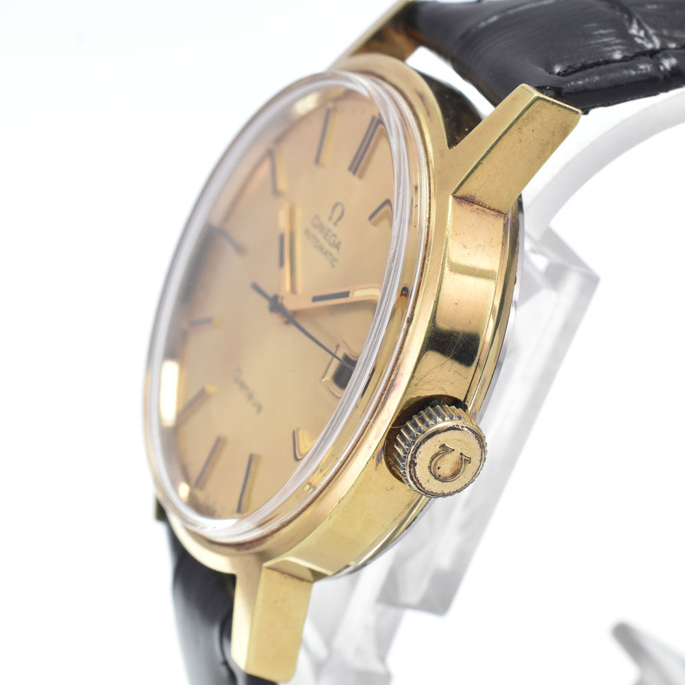 OMEGA Geneva 166.0098 vintage Cal.1481 gold Dial Automatic Men's
 Watch L#148112