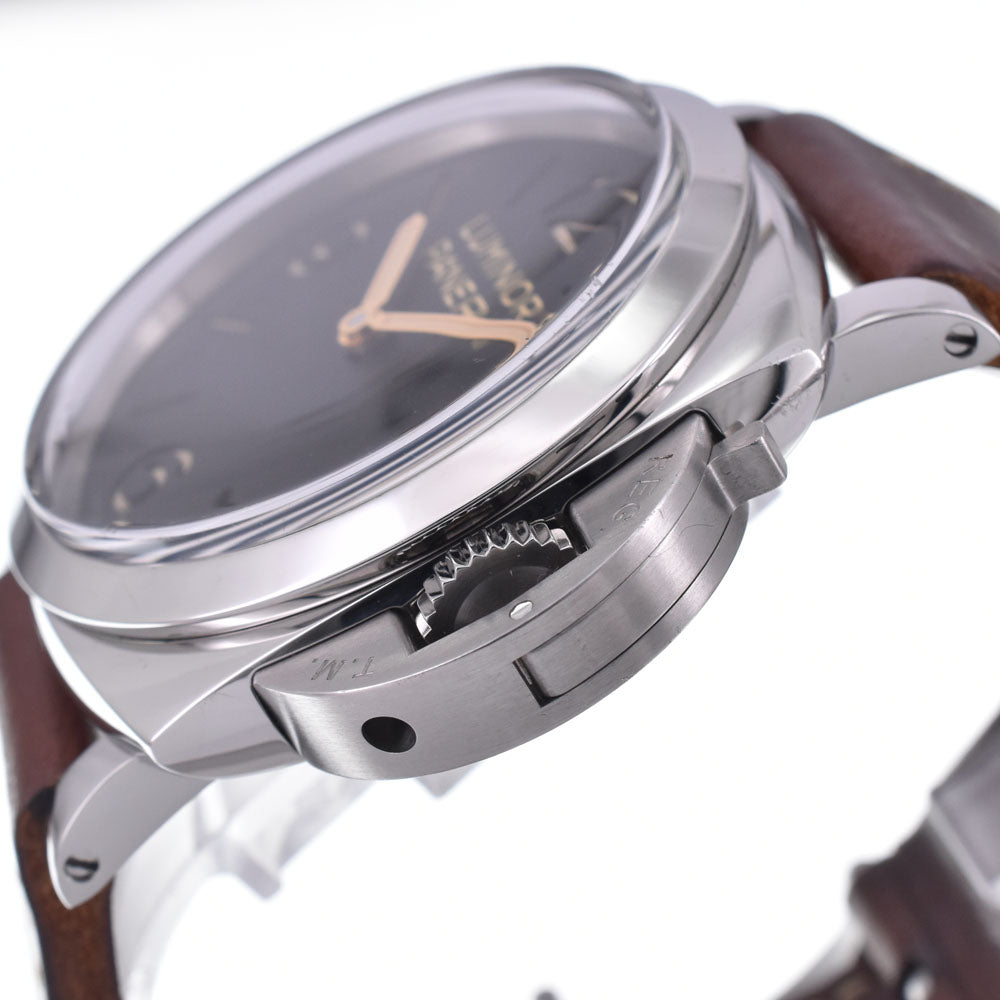 PANERAI Luminor 1950 PAM00372 black Dial Hand Winding Men's
 Watch K#148114