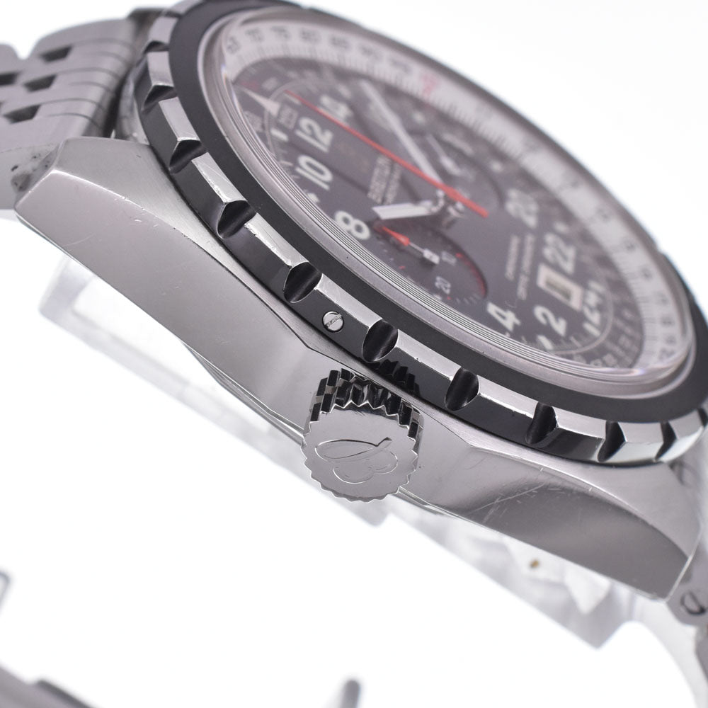 with paper BREITLING Chronomatic A22360 Limited to 1000 pieces worldwide black Dial Automatic Men's
 Watch J#148124