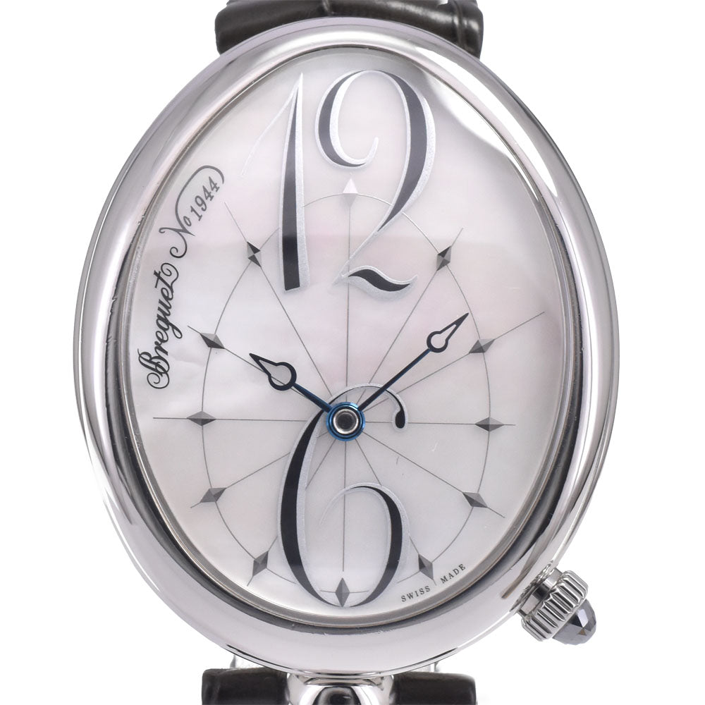 with paper Breguet Queen of Naples 8967ST/58/986 White shell Dial Automatic Ladies
 Watch I#148125