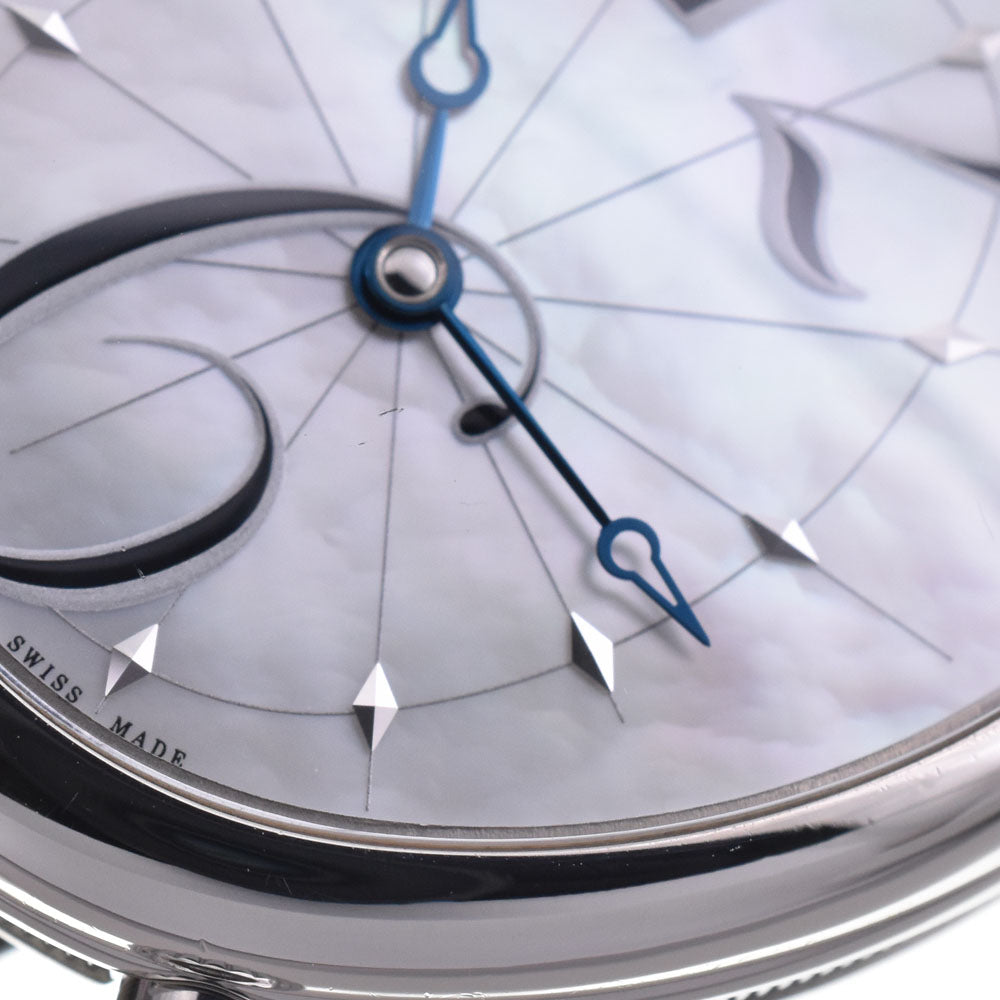 with paper Breguet Queen of Naples 8967ST/58/986 White shell Dial Automatic Ladies
 Watch I#148125