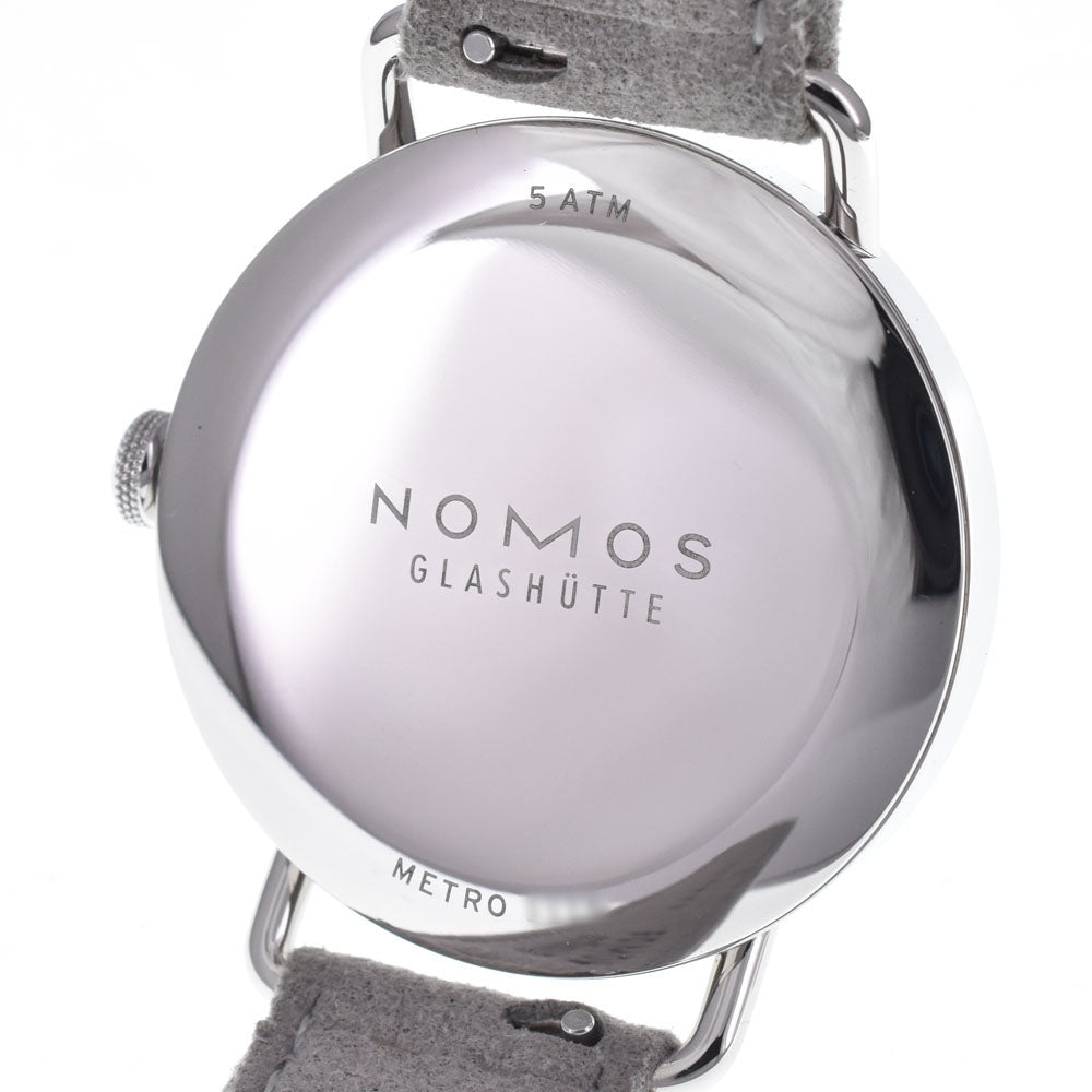 with paper NOMOS Metro 1122.SB Small second Silver Dial Hand Winding Men's
 Watch J#148126