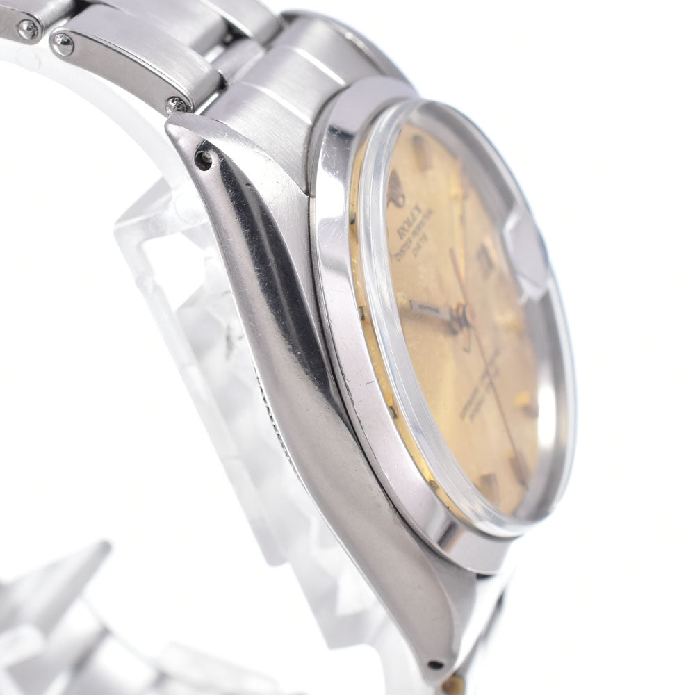 ROLEX Oyster perpetual date 1500 vintage Cal.1570 gold Dial Automatic Men's
 Watch Q#148132
