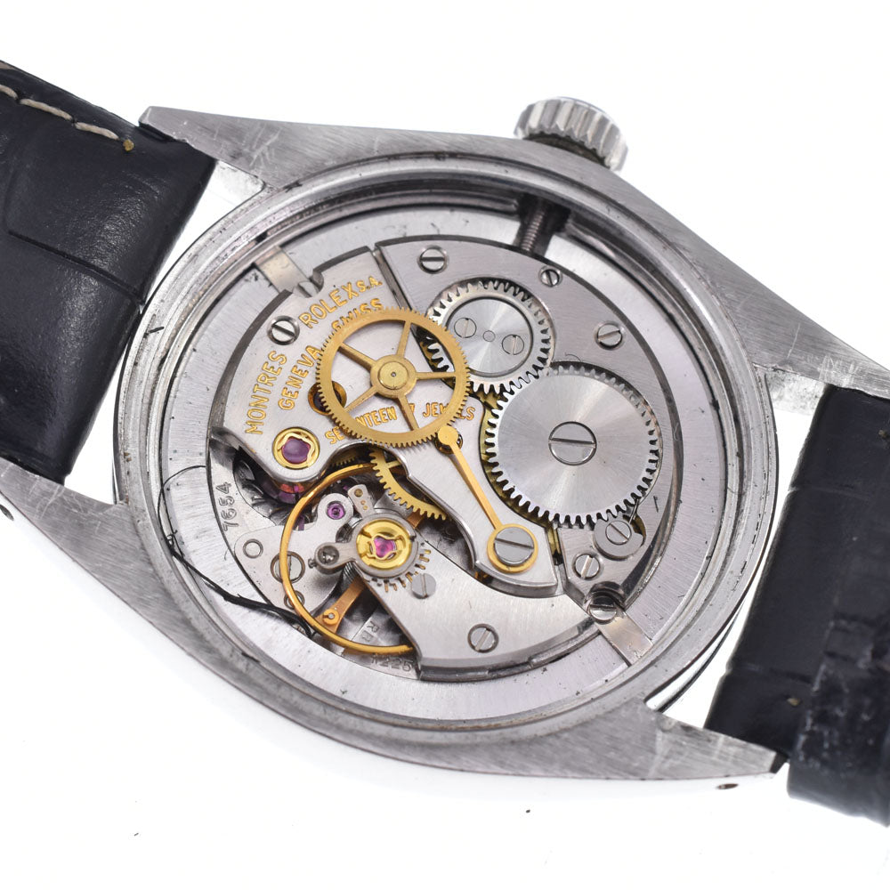 ROLEX Oyster Precision 6426 vintage Cal.1225 SLV Mosaic Dial Silver Dial Hand Winding Men's
 Watch J#148133