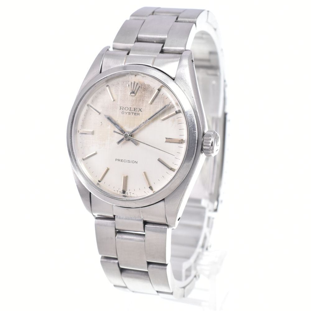 ROLEX Oyster Precision 6426 vintage Cal.1225 Silver Dial Hand Winding Men's
 Watch Q#148134