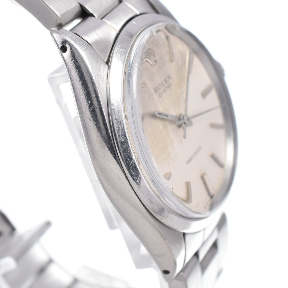 ROLEX Oyster Precision 6426 vintage Cal.1225 Silver Dial Hand Winding Men's
 Watch Q#148134