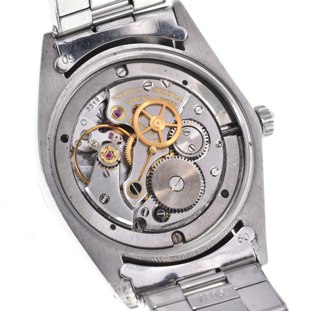 ROLEX Oyster Date Precision 6694 vintage Cal.1225 Silver Dial Hand Winding Men's
 Watch O#148135