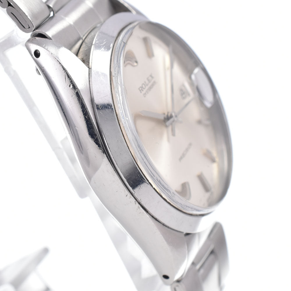 ROLEX Oyster Date Precision 6694 vintage Cal.1225 Silver Dial Hand Winding Men's
 Watch Q#148136
