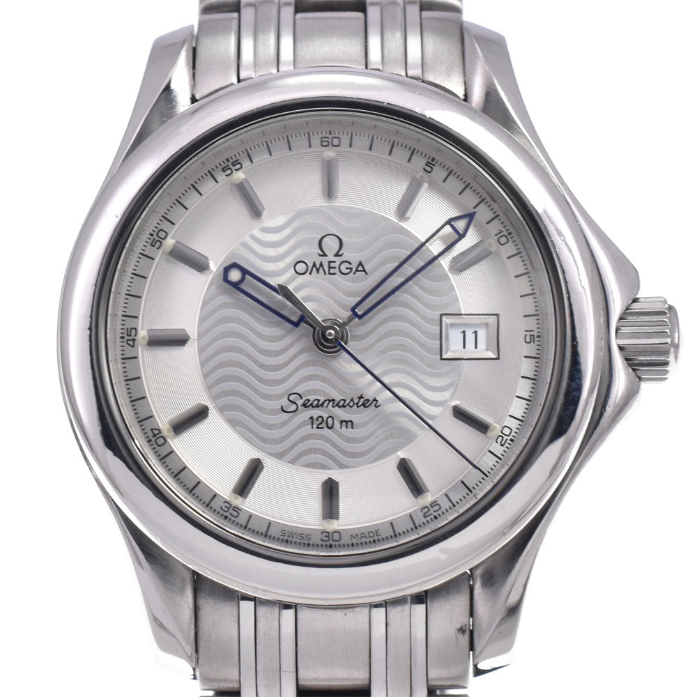 OMEGA Seamaster 120M 2571.31 Date Silver Dial Quartz Ladies
 Watch M#148140