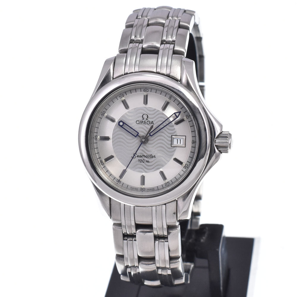 OMEGA Seamaster 120M 2571.31 Date Silver Dial Quartz Ladies
 Watch M#148140