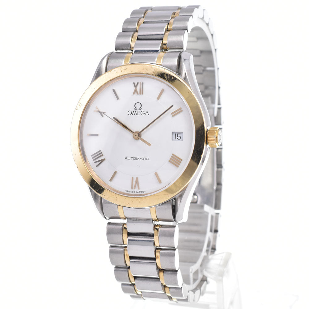 OMEGA Classic Date 166.0295 vintage white Dial Automatic Men's
 Watch R#148141