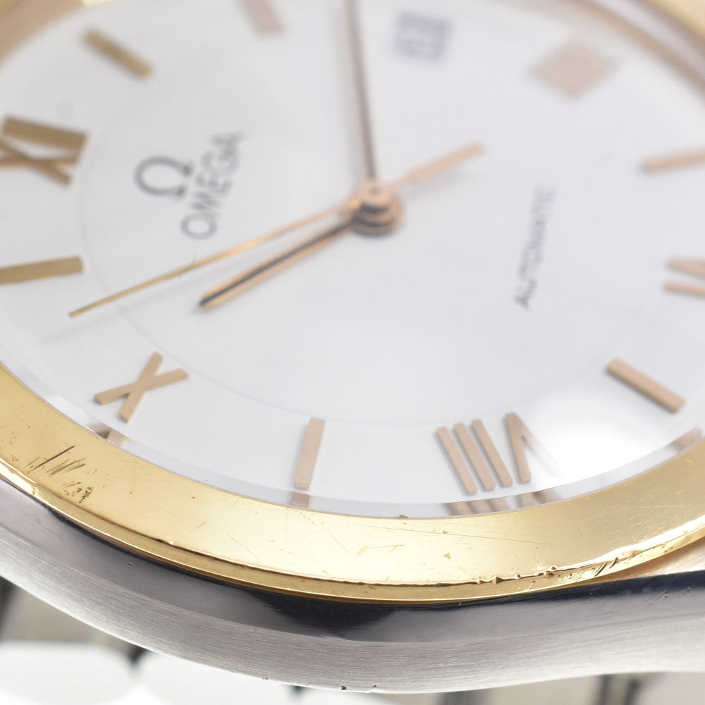 OMEGA Classic Date 166.0295 vintage white Dial Automatic Men's
 Watch R#148141