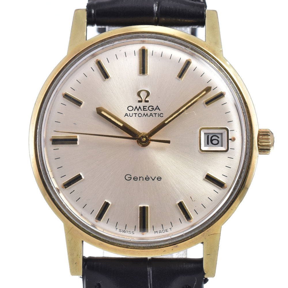 OMEGA Geneva 35 mm 166.070 vintage Cal.565 Silver Dial Automatic Men's
 Watch M#148144